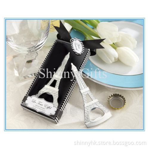 wholesalegay wedding gifts souvenirs eiffel tower shape bottle opener